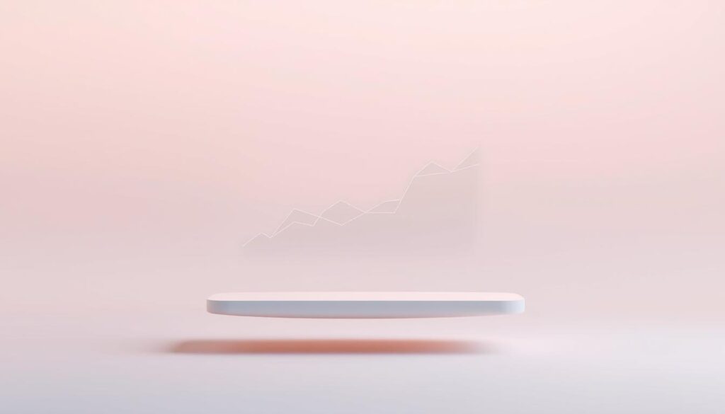 A sleek, minimalist visualization depicting the concept of bias mitigation in prompt engineering. In the foreground, a stylized data visualization chart floats against a serene, pastel-hued background, conveying a sense of balance and neutrality. The chart's lines and curves are rendered in a muted palette, hinting at the nuanced, objective nature of the results. Soft, diffused lighting casts a gentle glow, creating an atmosphere of thoughtfulness and reflection. The composition is centered and symmetrical, emphasizing the harmonious, unbiased nature of the subject matter. Overall, the image aims to visually represent the notion of achieving neutral results through effective bias mitigation in prompt engineering.