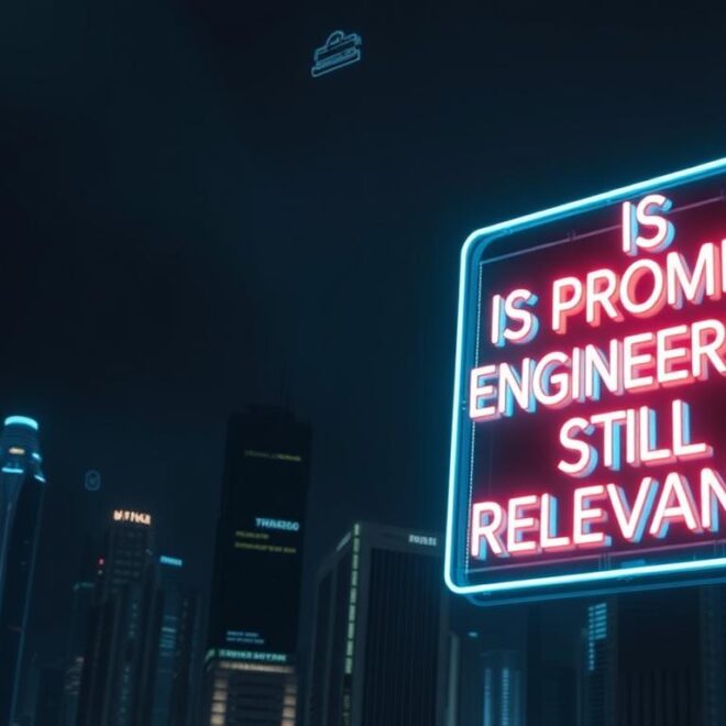 Is Prompt Engineering Still Relevant?